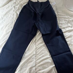 Old Navy maternity pants - navy blue